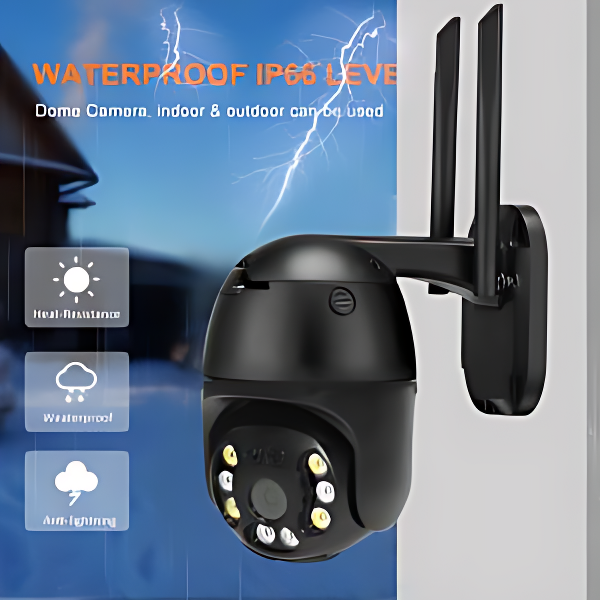 PTZ Black Shine IP Camera - Image 3